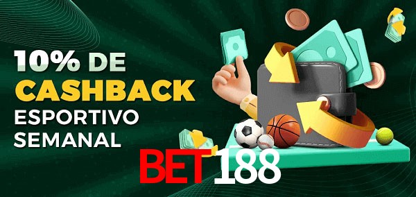 10% de bônus de cashback na Bet188